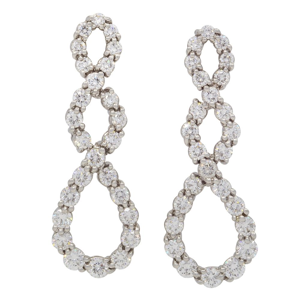 Buy Art Deco Diamond Drop Earrings Platinum 0.81 ctw Online | Arnold  Jewelers