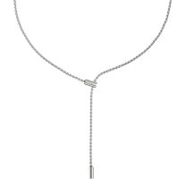 18Kt White Gold Fope Lariat Aria Necklace
